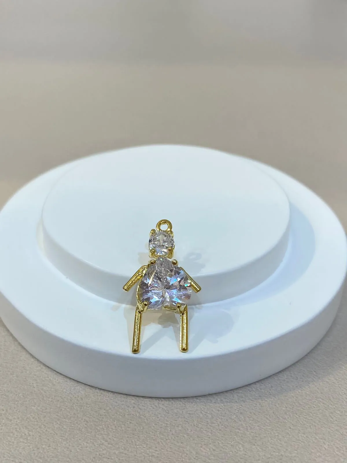 PINGENTE FILHA PALITO CRISTAL