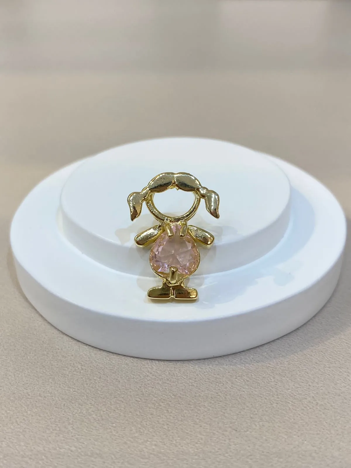 PINGENTE FILHA ROSA