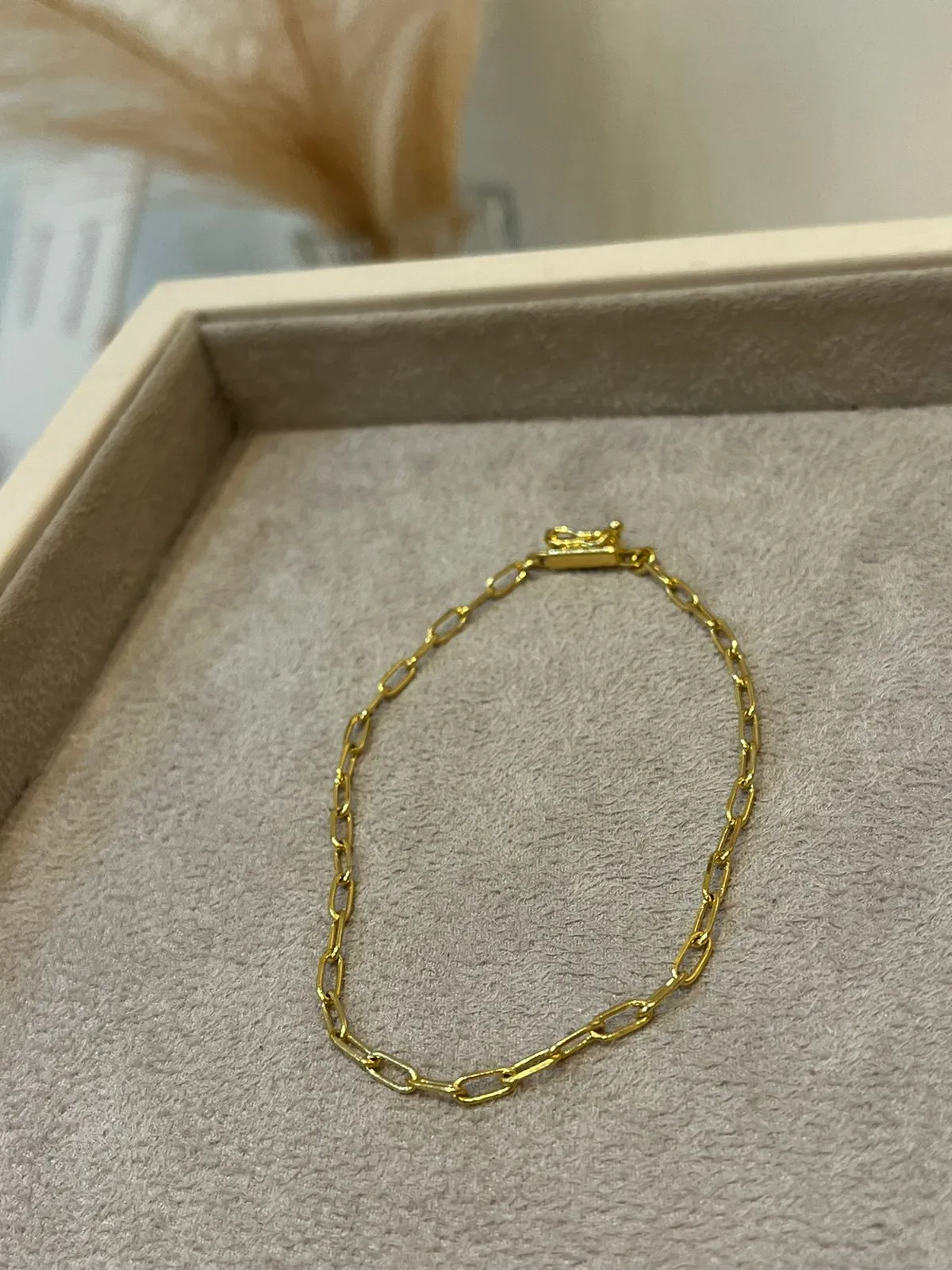 PULSEIRA MASCULINA CARTIER FECHO GAVETA