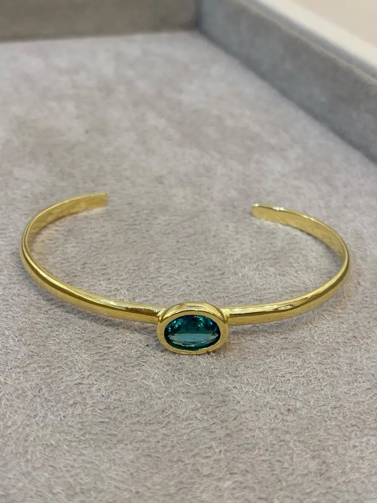 BRACELETE UMA ZIRCONIA VERDE