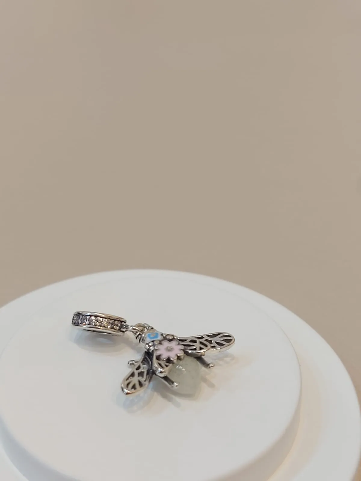 BERLOQUE PRATA VESPA E FLORES
