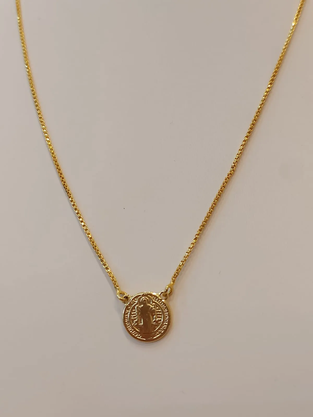 CORRENTE VENEZIANA C/ PINGENTE SÃO BENTO