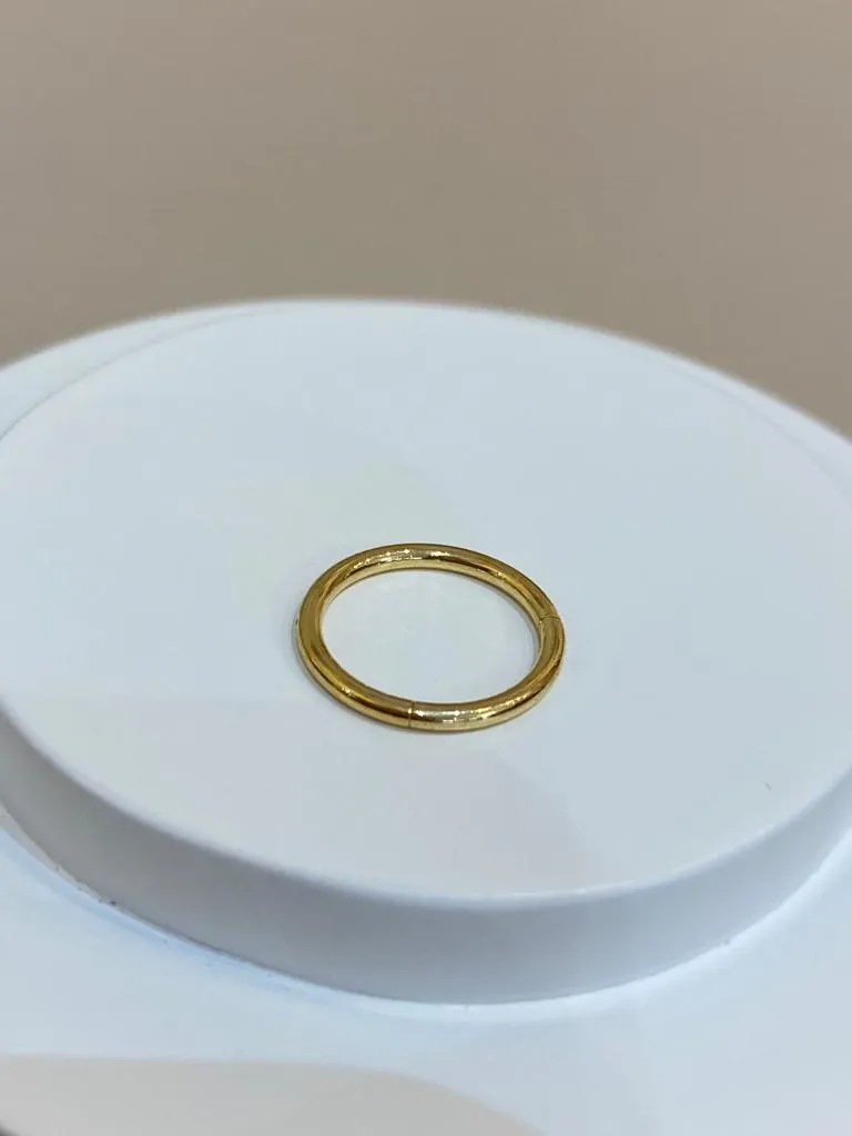 PIERCING ARGOLA SEGMENTADA AÇO 10MM