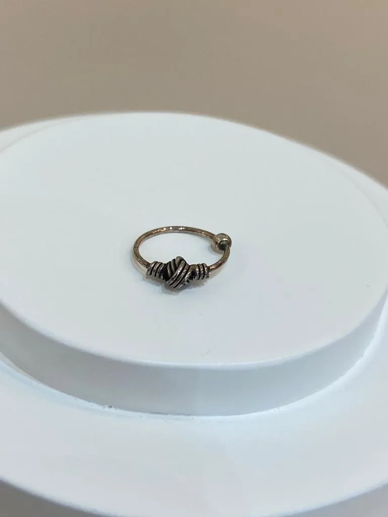 PIERCING PRATA INDIANO NÓ