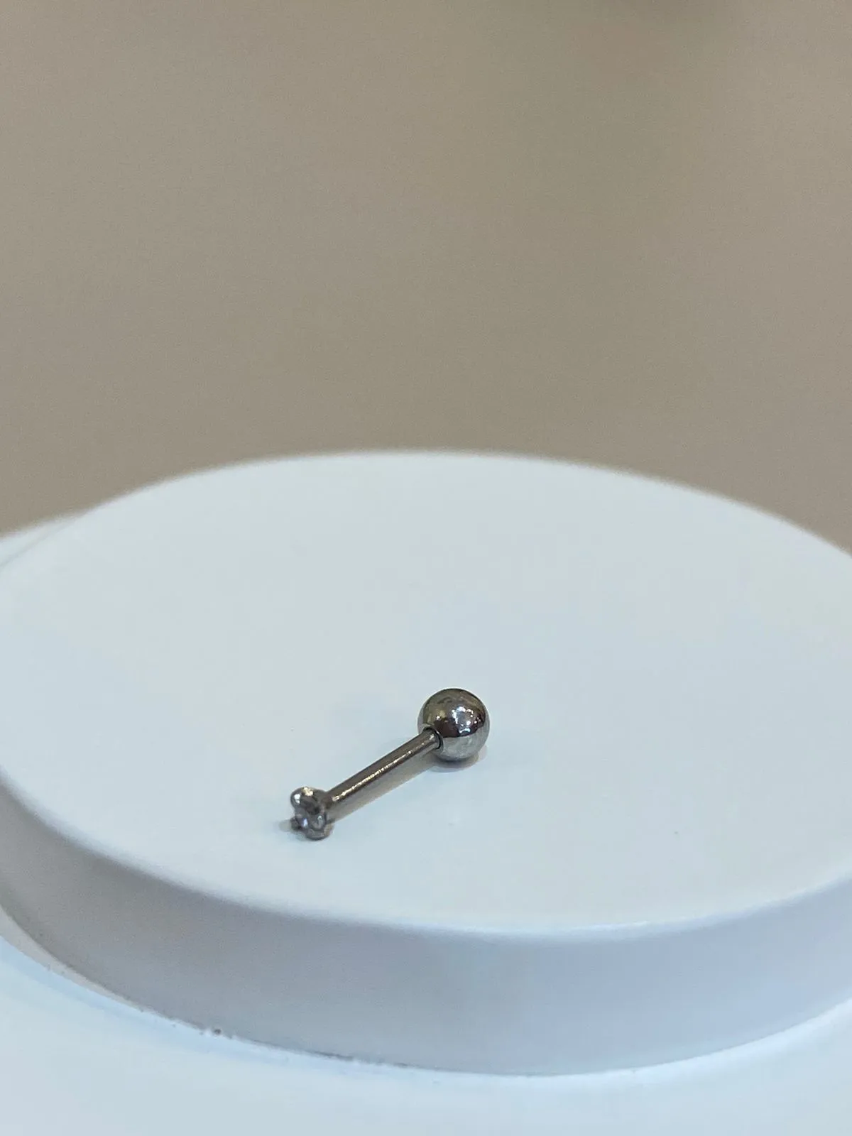 PIERCING PONTO DE LUZ HASTE 6MM