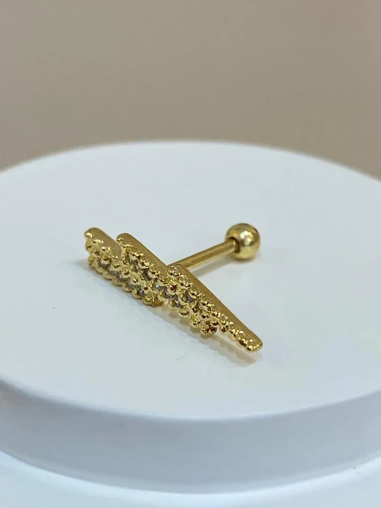 PIERCING EARCUFF RAIO ZIRCONIAS