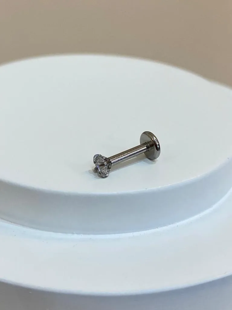 PIERCING HASTE 6MM ROSCA FRONTAL AÇO