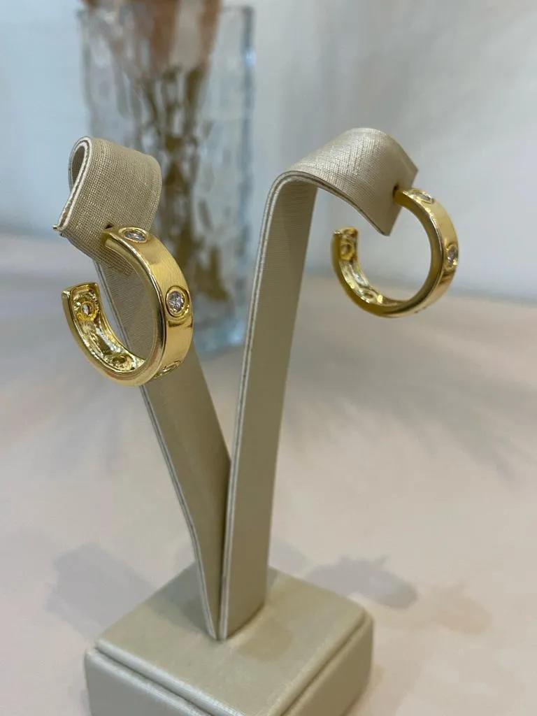 ARGOLA ZIRCÔNIAS M