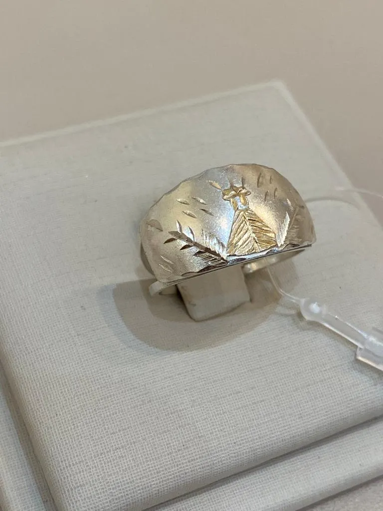 ANEL NOSSA SENHORA OURO 12K