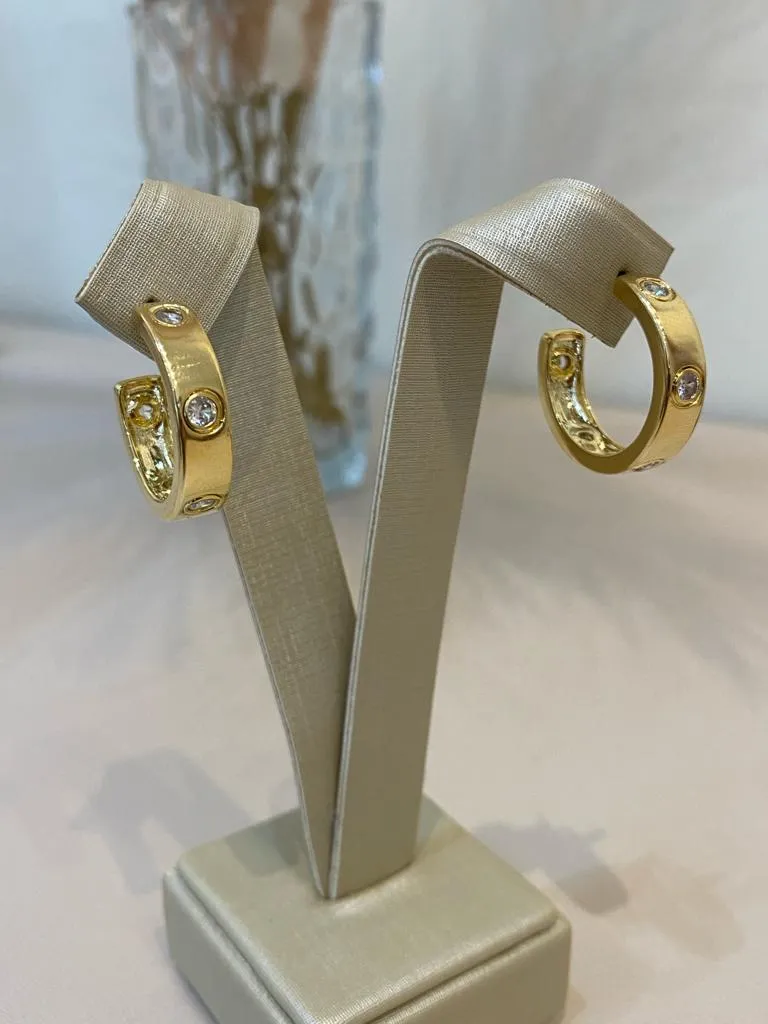 ARGOLA ZIRCÔNIAS M