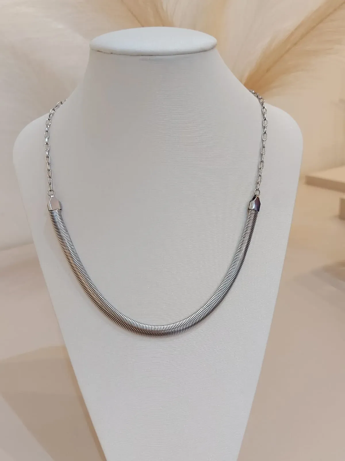 CHOKER AÇO MALHA