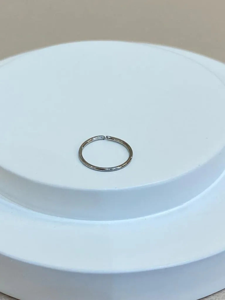 PIERCING NARIZ ARGOLA SIMPLES AÇO