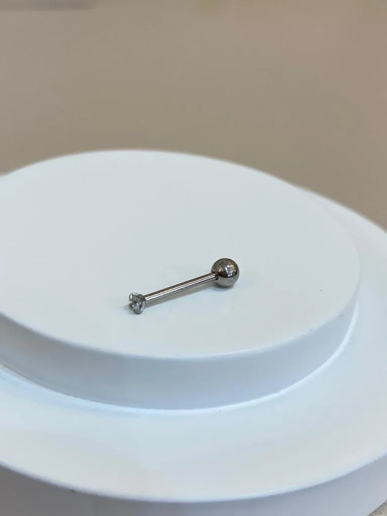 PIERCING PONTO DE LUZ 8MM PP