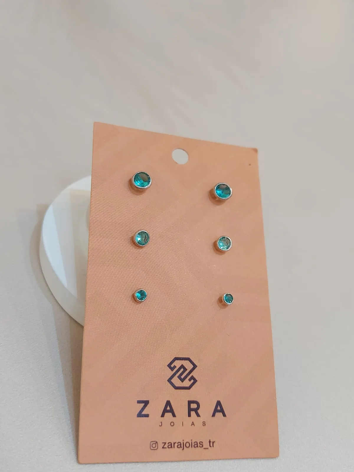 TRIO PRATA PONTO DE LUZ TIFFANY