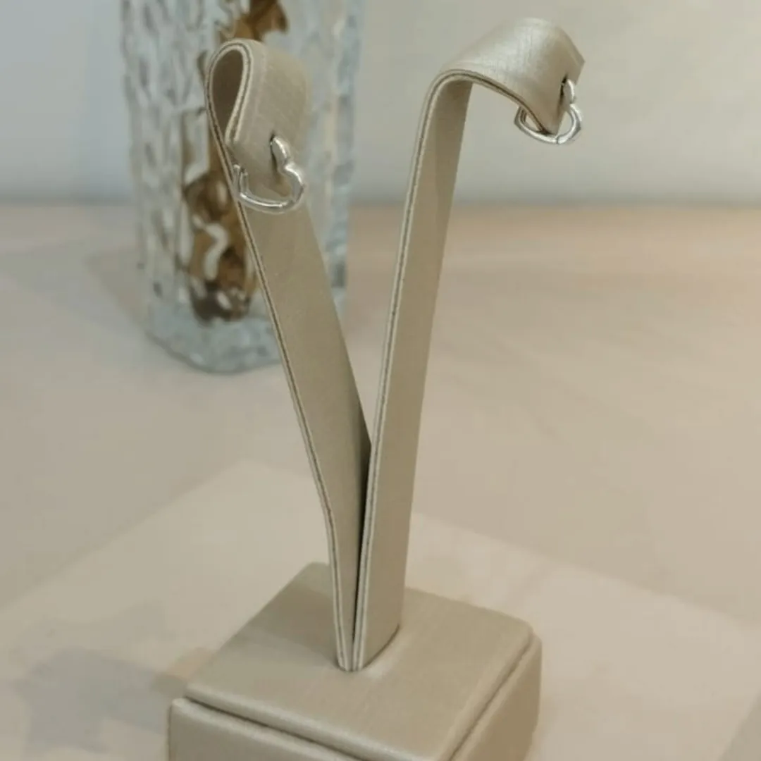 ARGOLA PRATA CORAÇÃO LISA P