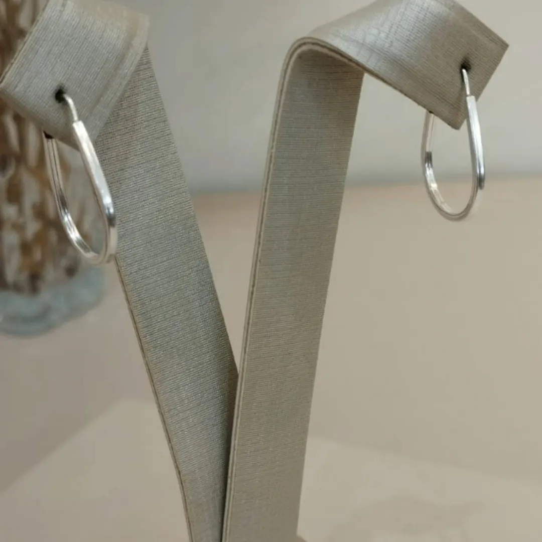 ARGOLA PRATA GOTA PEQUENA