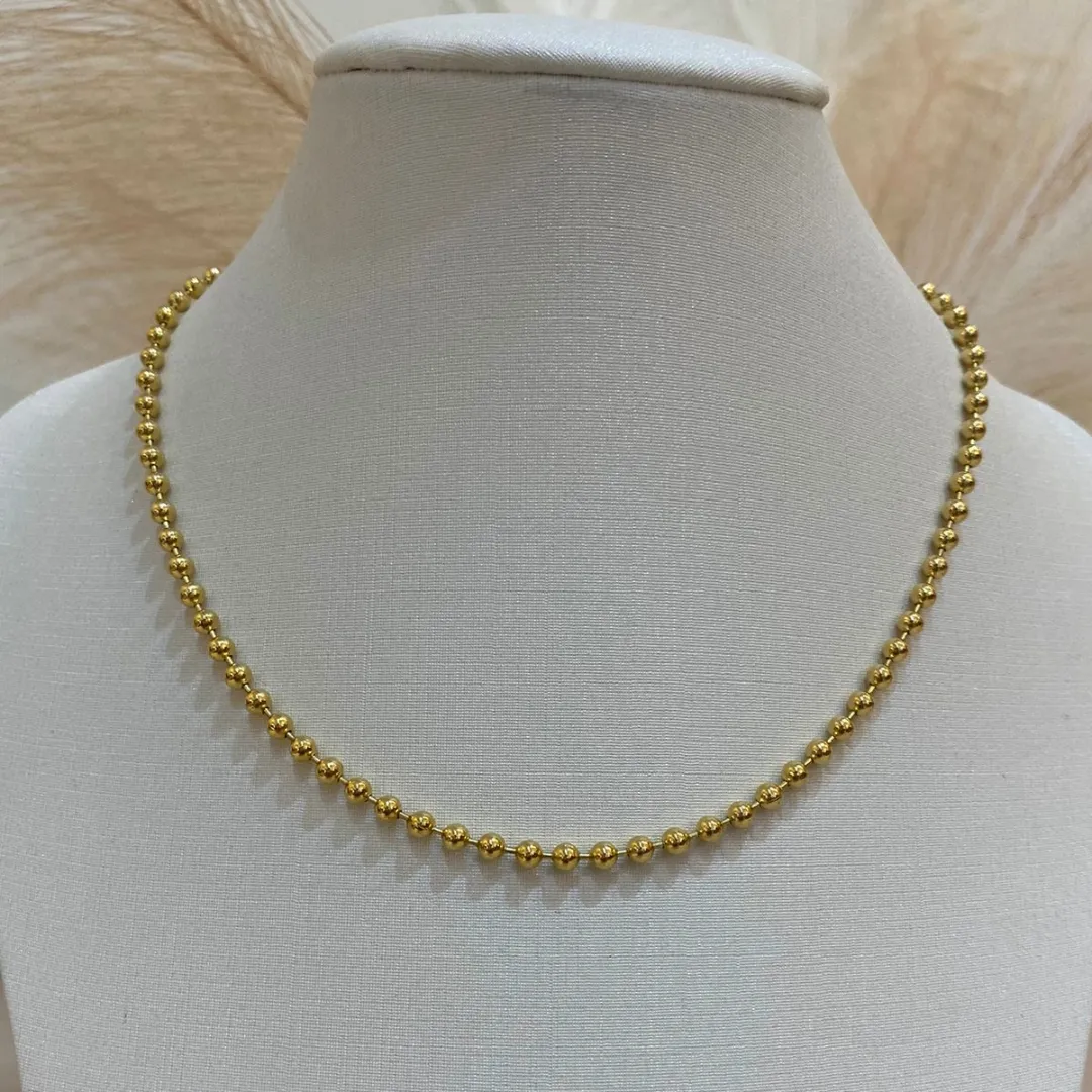 CHOKER BOLINHAS