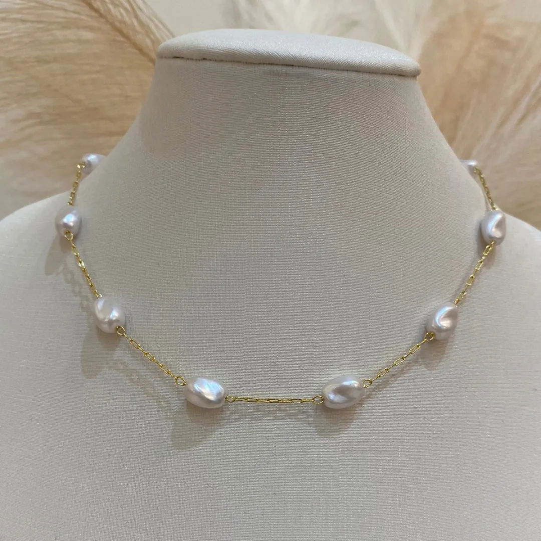 CHOKER CARTIER PEROLA BARROCA