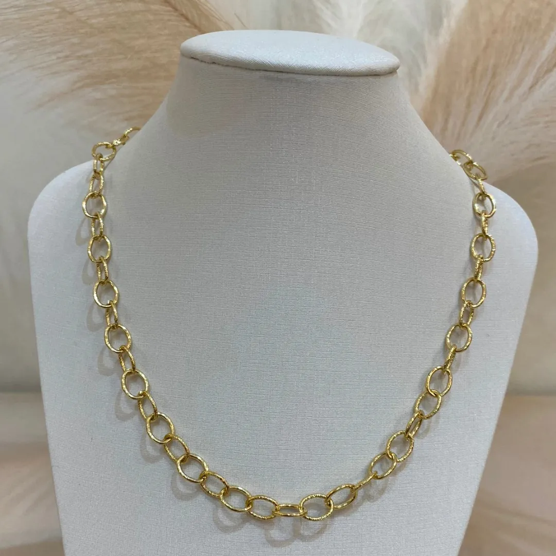 CHOKER ELOS LISO E RISCADOS