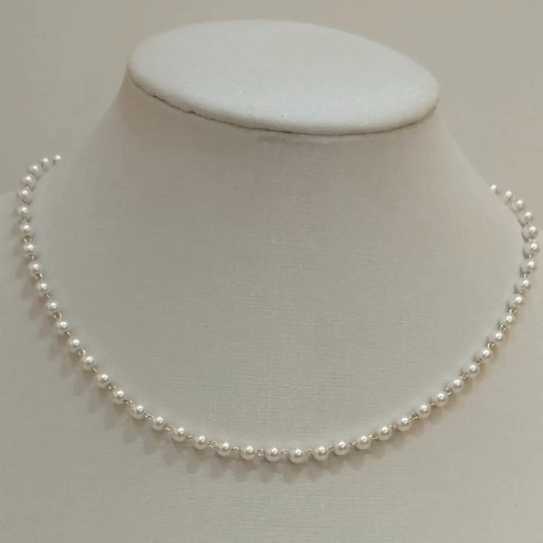 CHOKER PÉROLAS