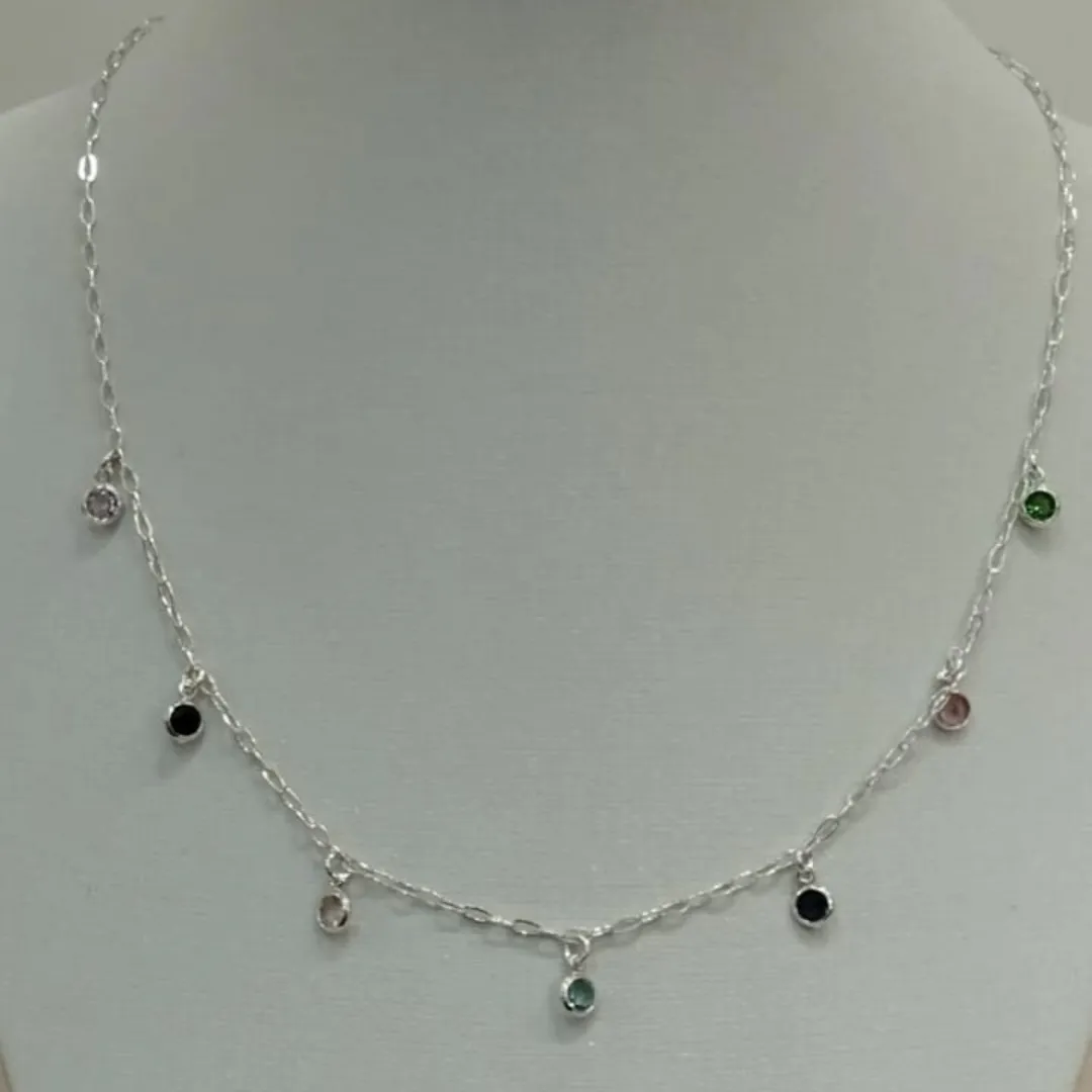 CHOKER PRATA COLORS