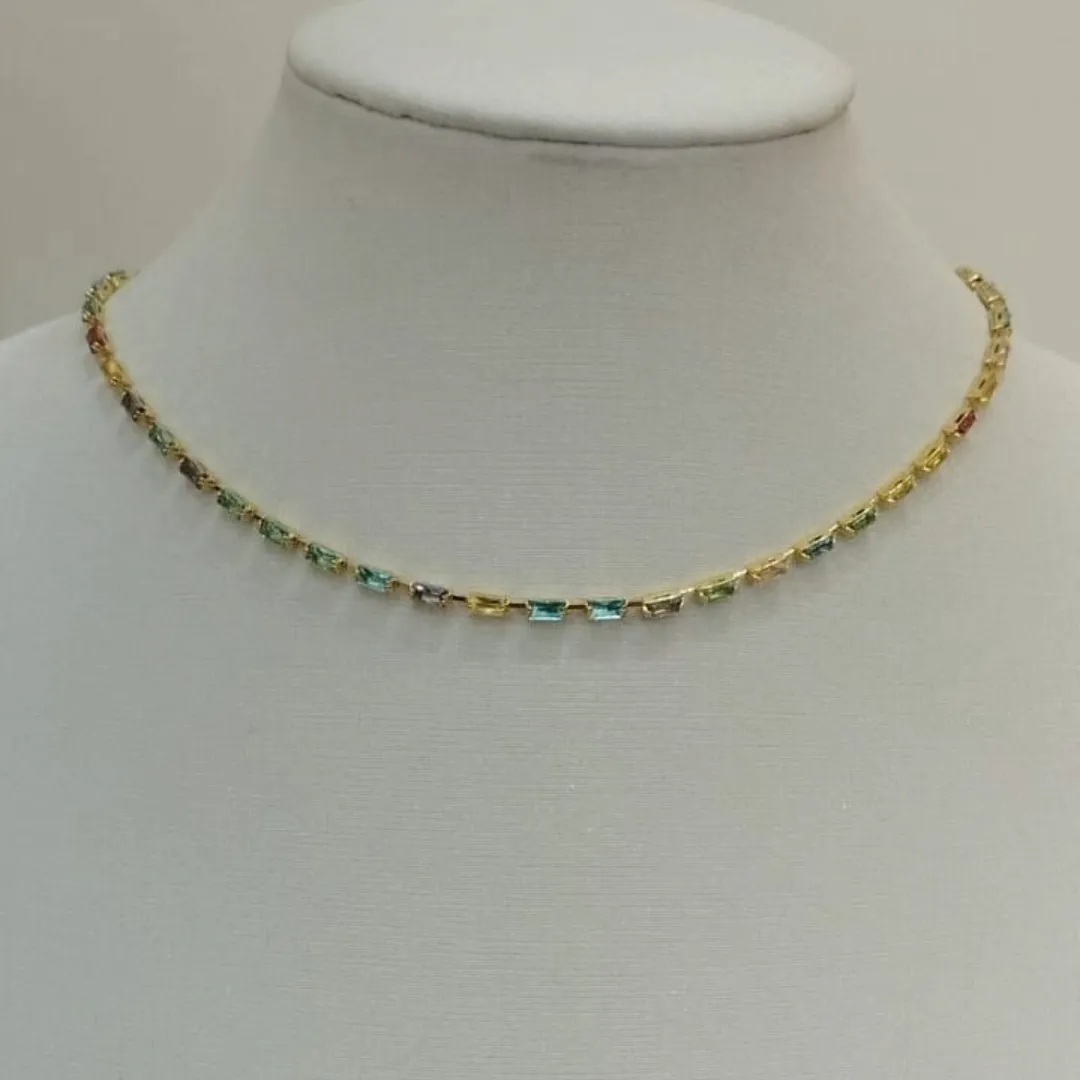 CHOKER RIVIERA COLOR TROPICAL
