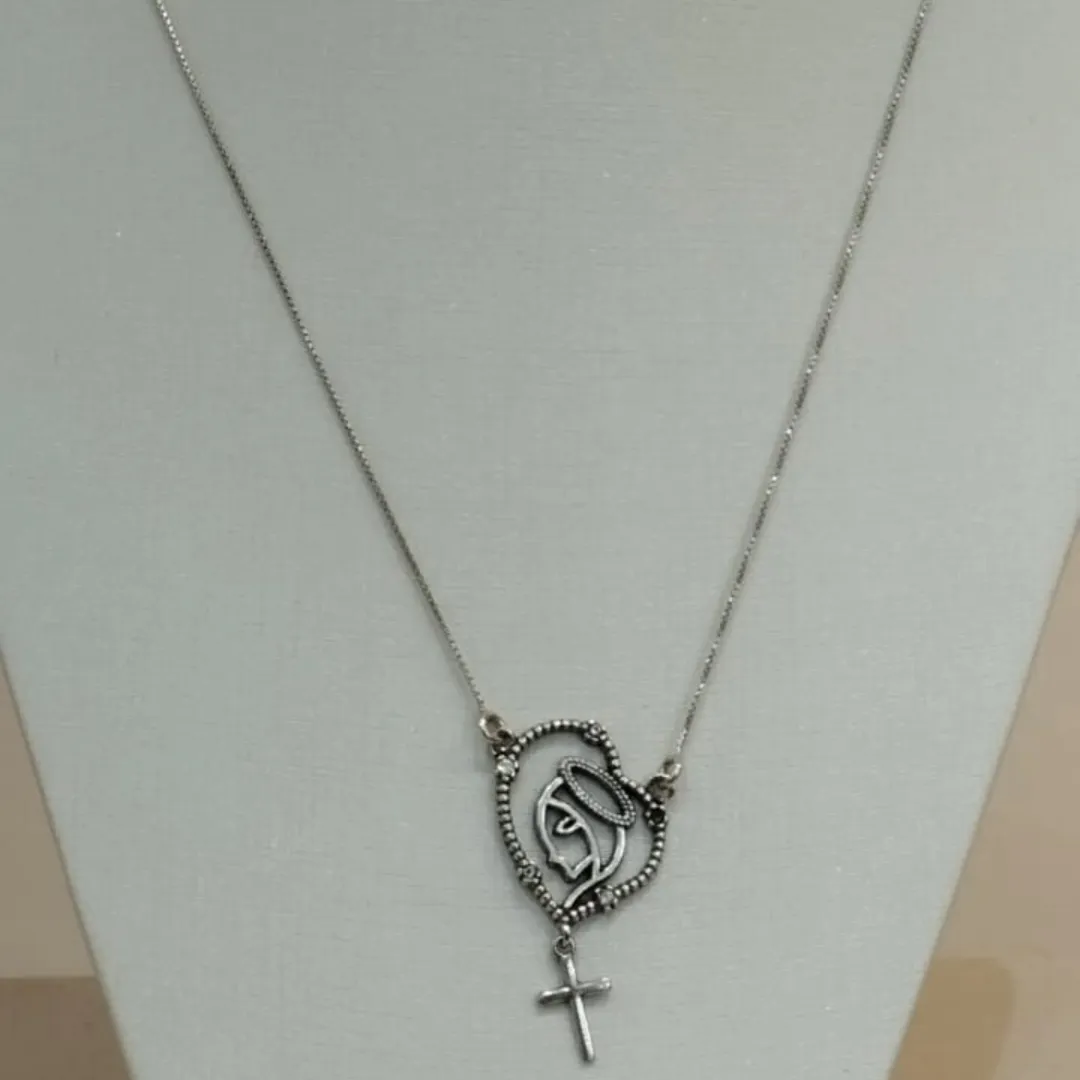 COLAR PRATA NOSSA SENHORA