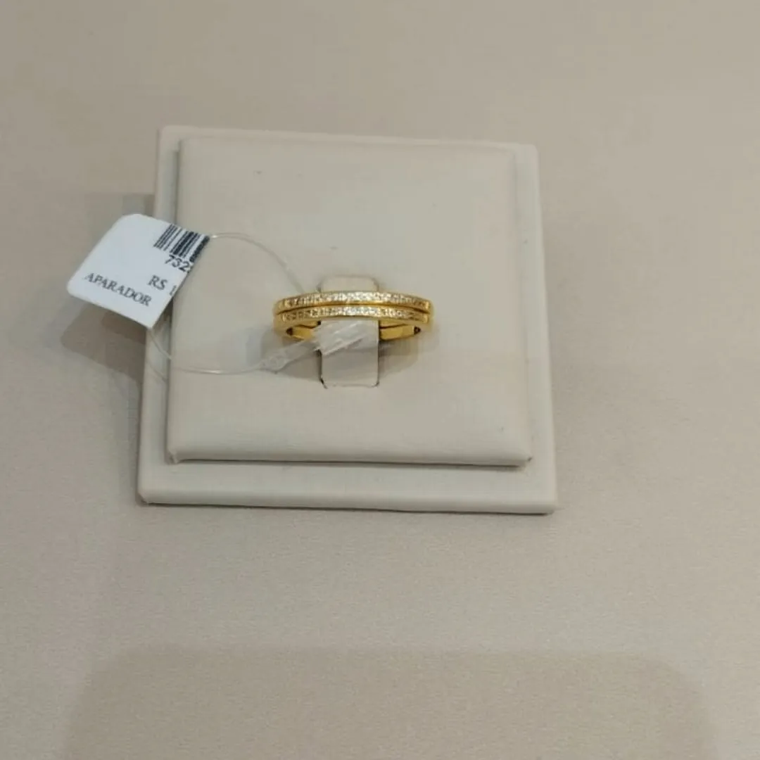 DUPLA APARADORES MICRO ZIRCONIAS CRISTAL