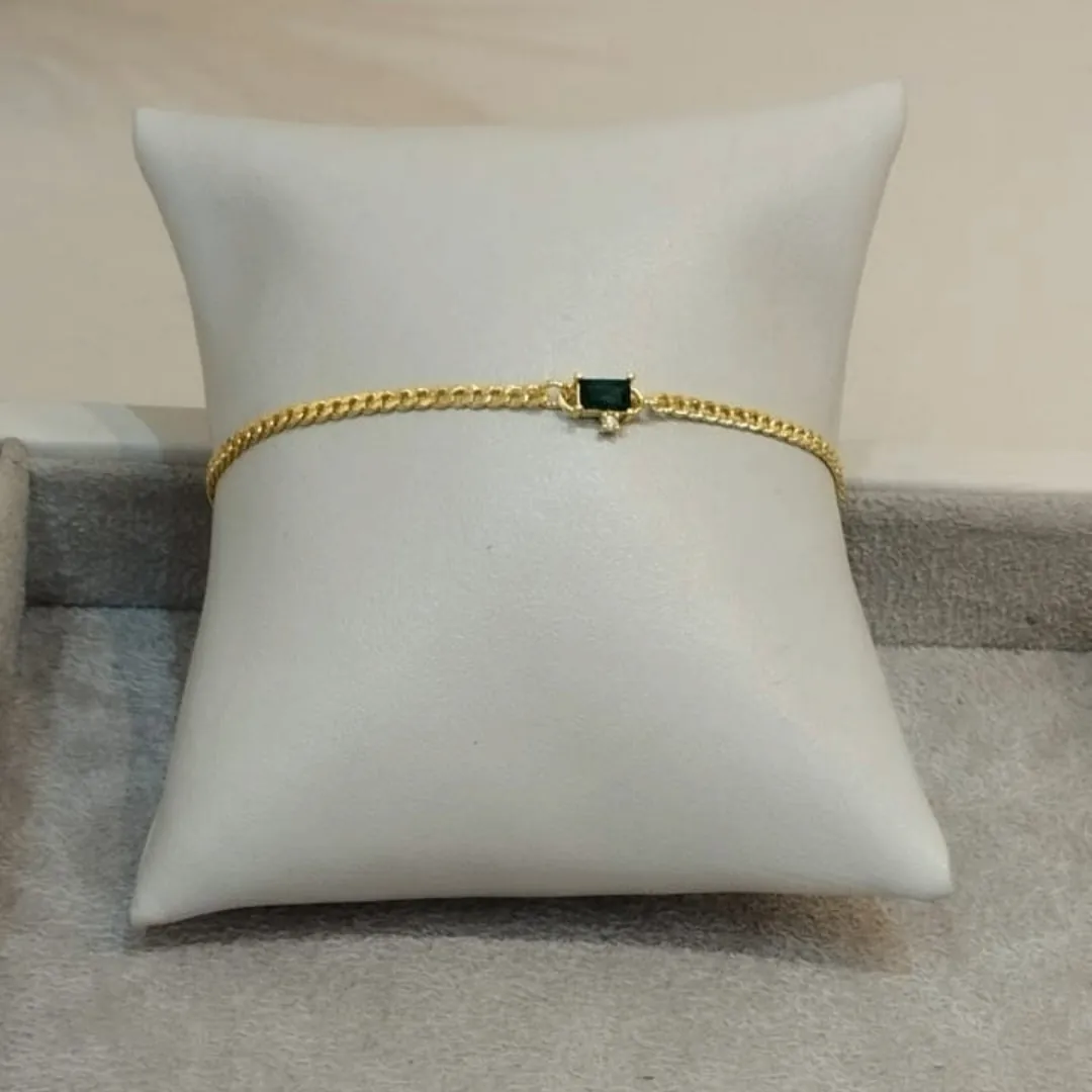 PULSEIRA GRUMET ESMERALDA TROPICAL