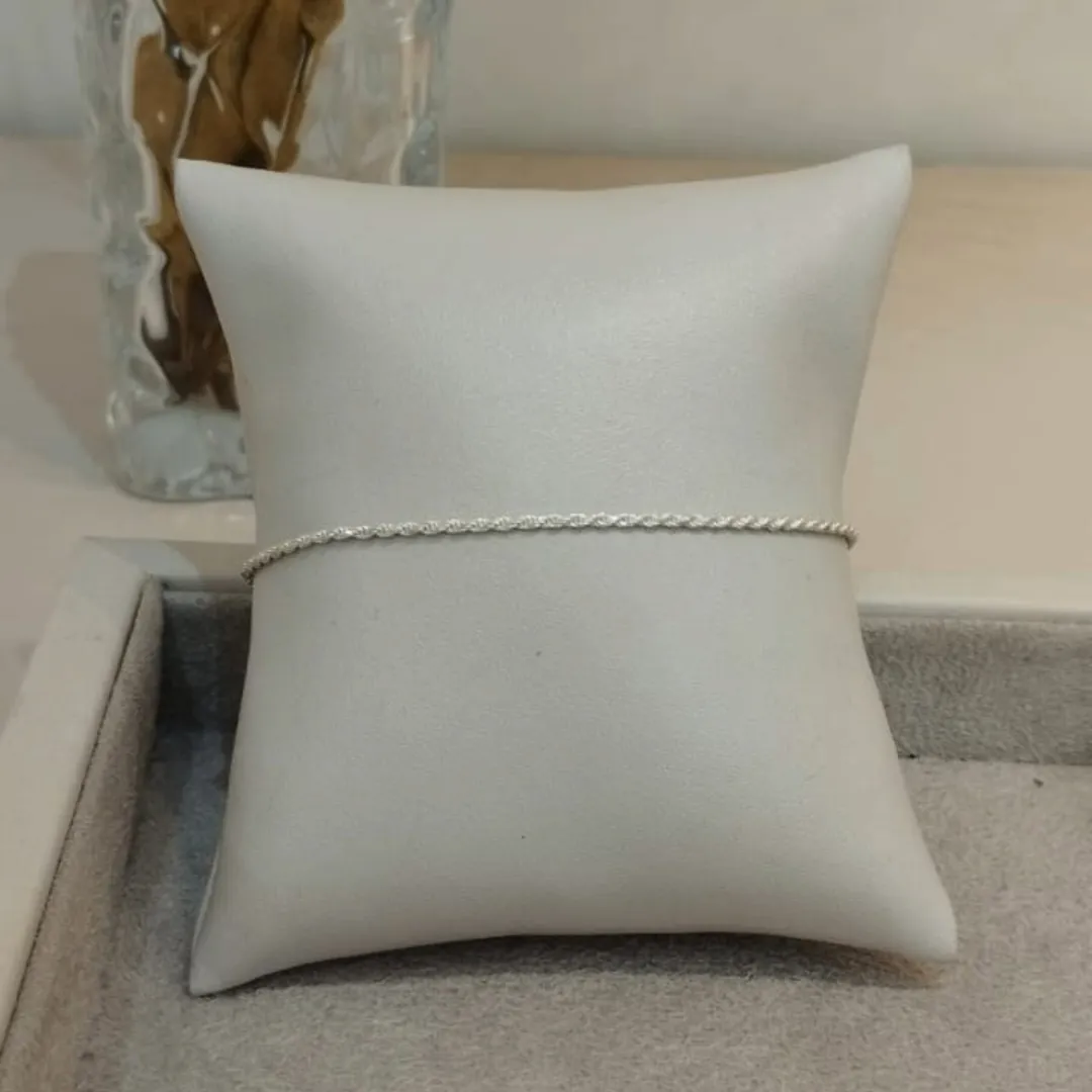 PULSEIRA PRATA CORDÃO BAIANO FINA