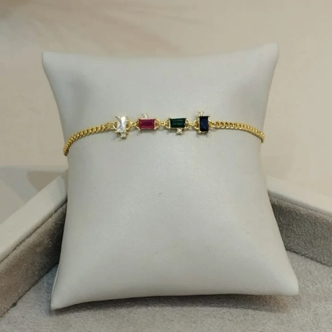 PULSEIRA QUADRADOS COLORS TROPICAL
