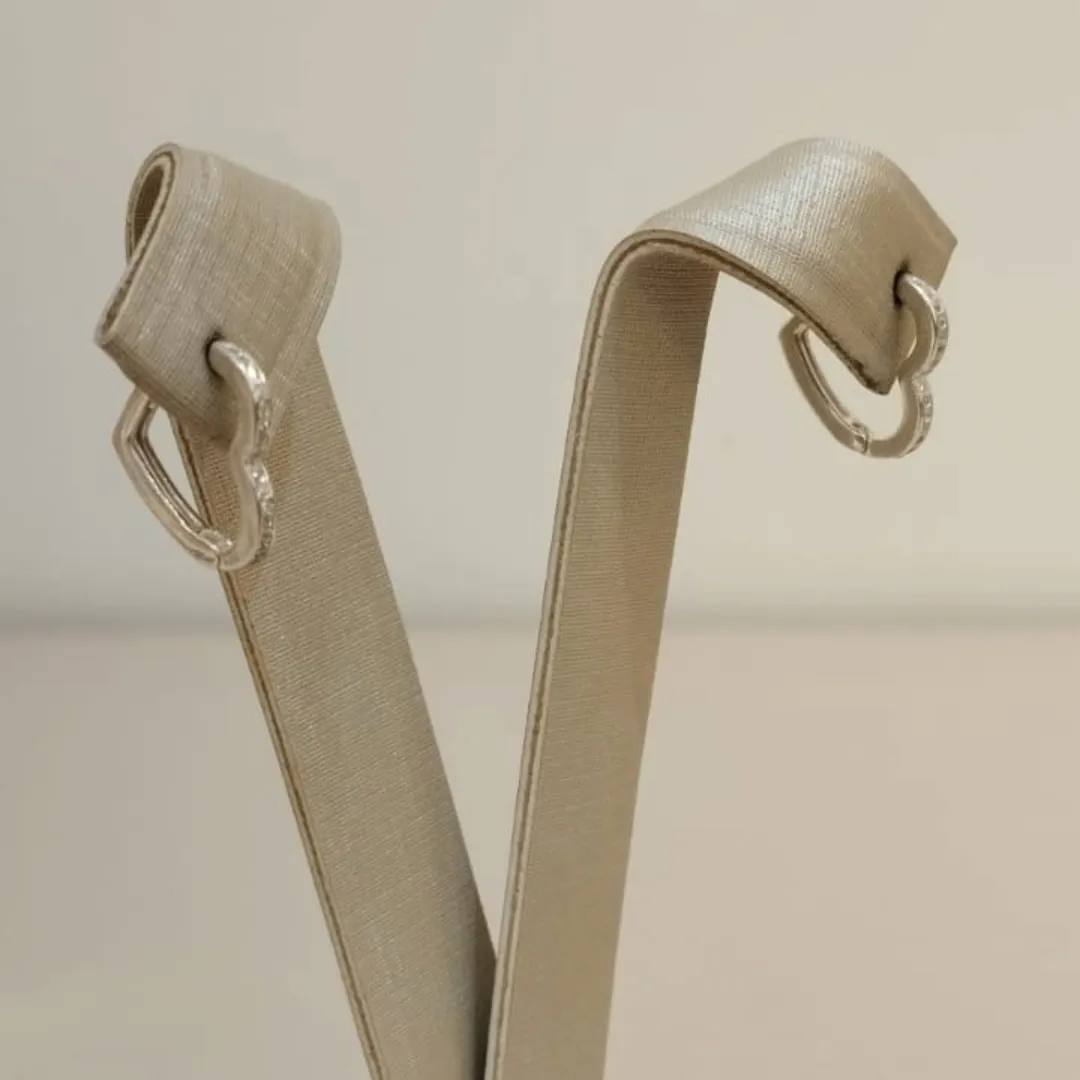 ARGOLA PRATA CORAÇÃO CRAVEJADO G