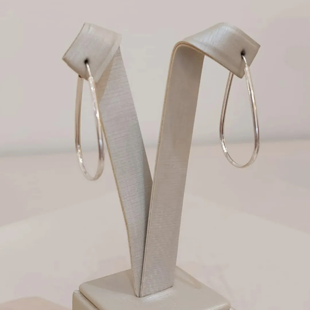 ARGOLA PRATA GOTA M