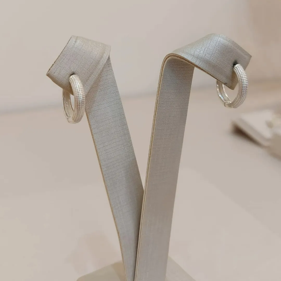 ARGOLA PRATA MEDIA