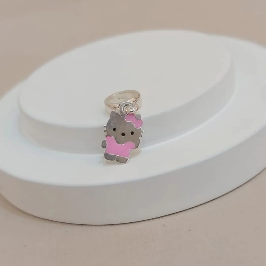 BERLOQUE PRATA HELLO KITTY