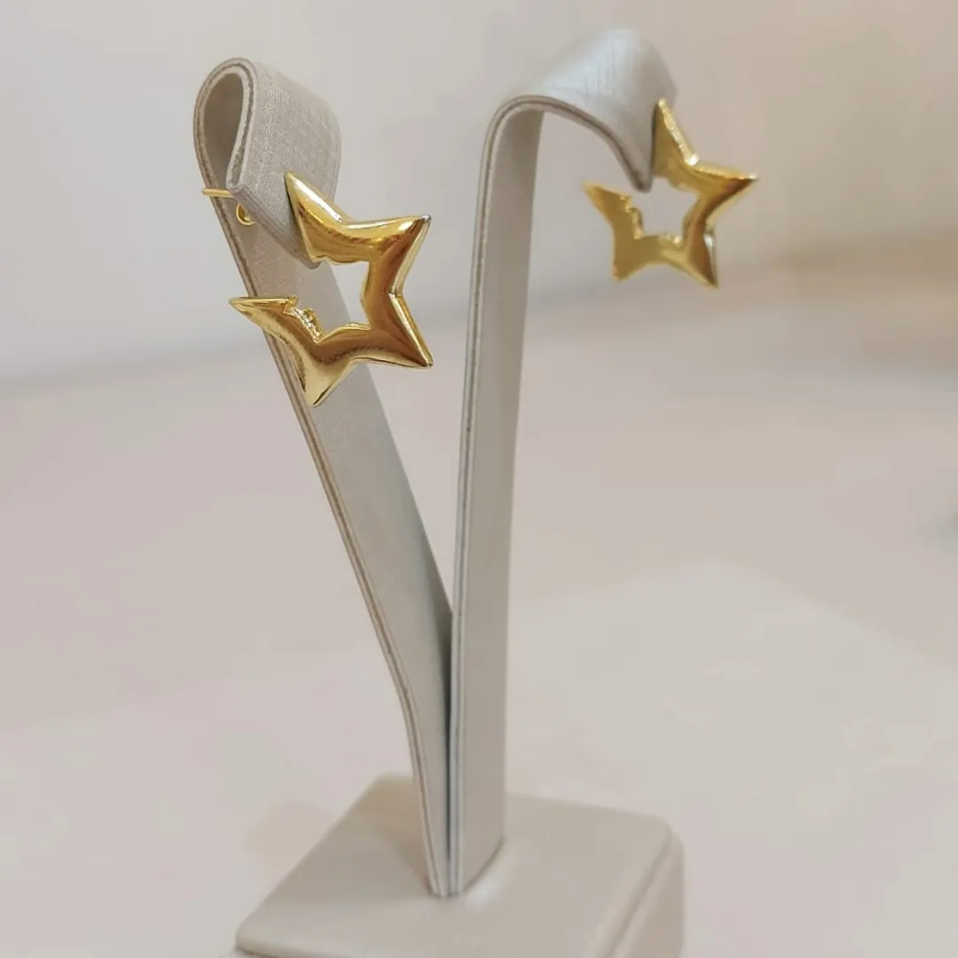 BRINCO ARGOLA ESTRELA M