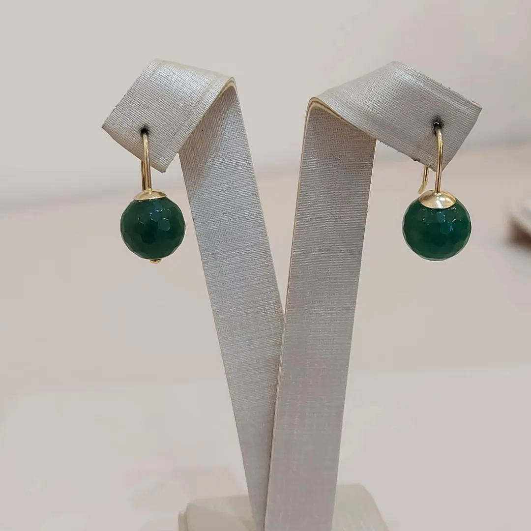 BRINCO GANCHO 12MM VERDE