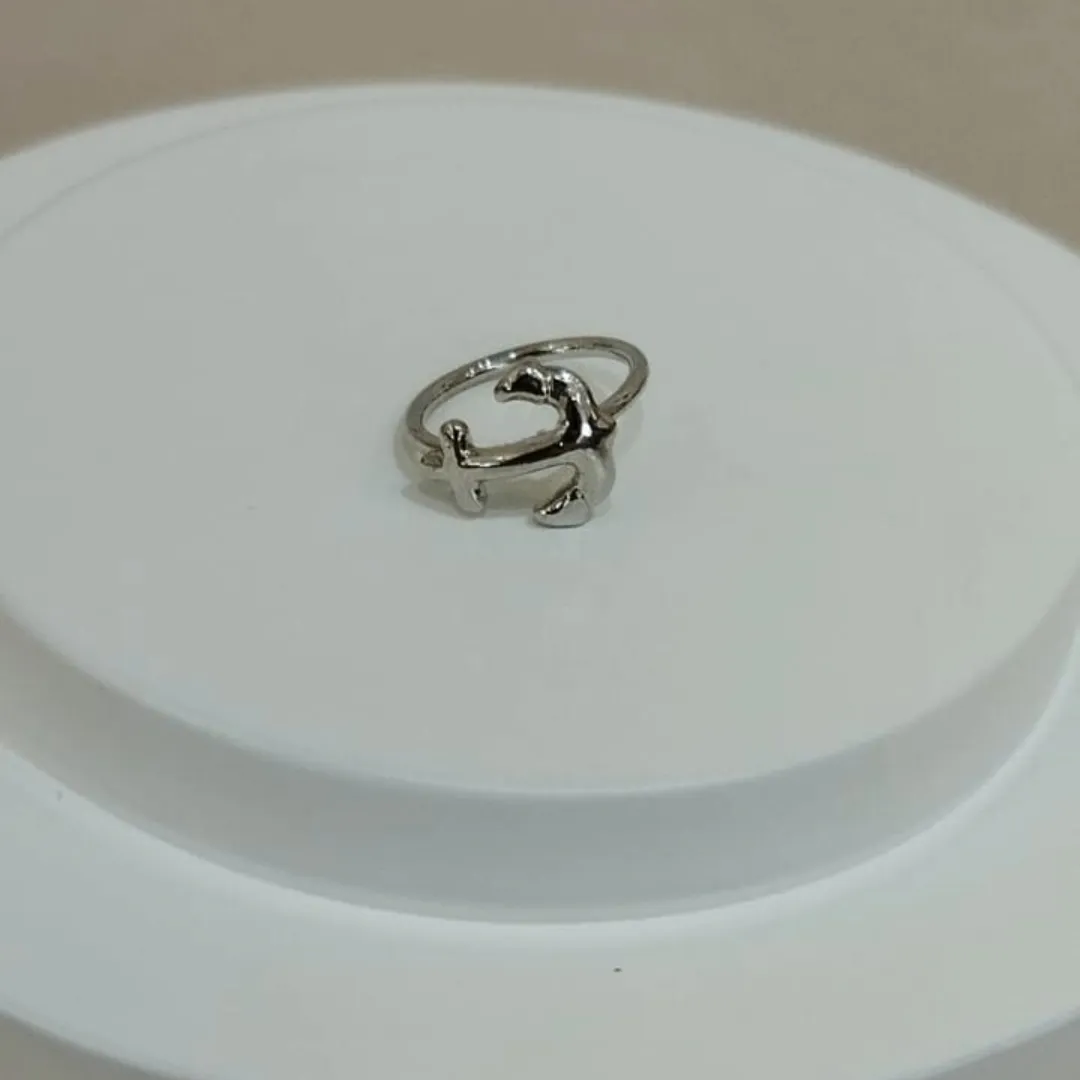 PIERCING ARGOLA ÂNCORA AÇO