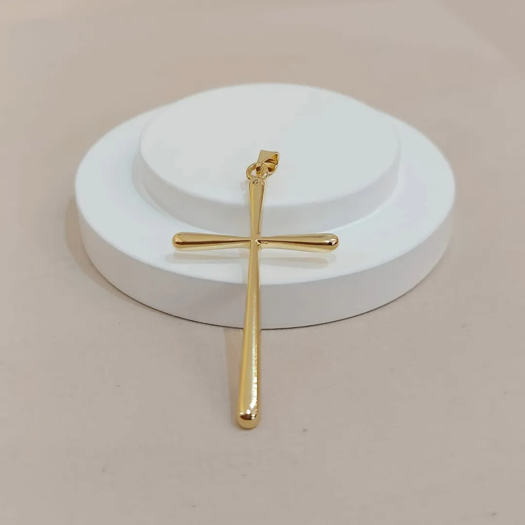 PINGENTE CRUZ PALITO 4MM
