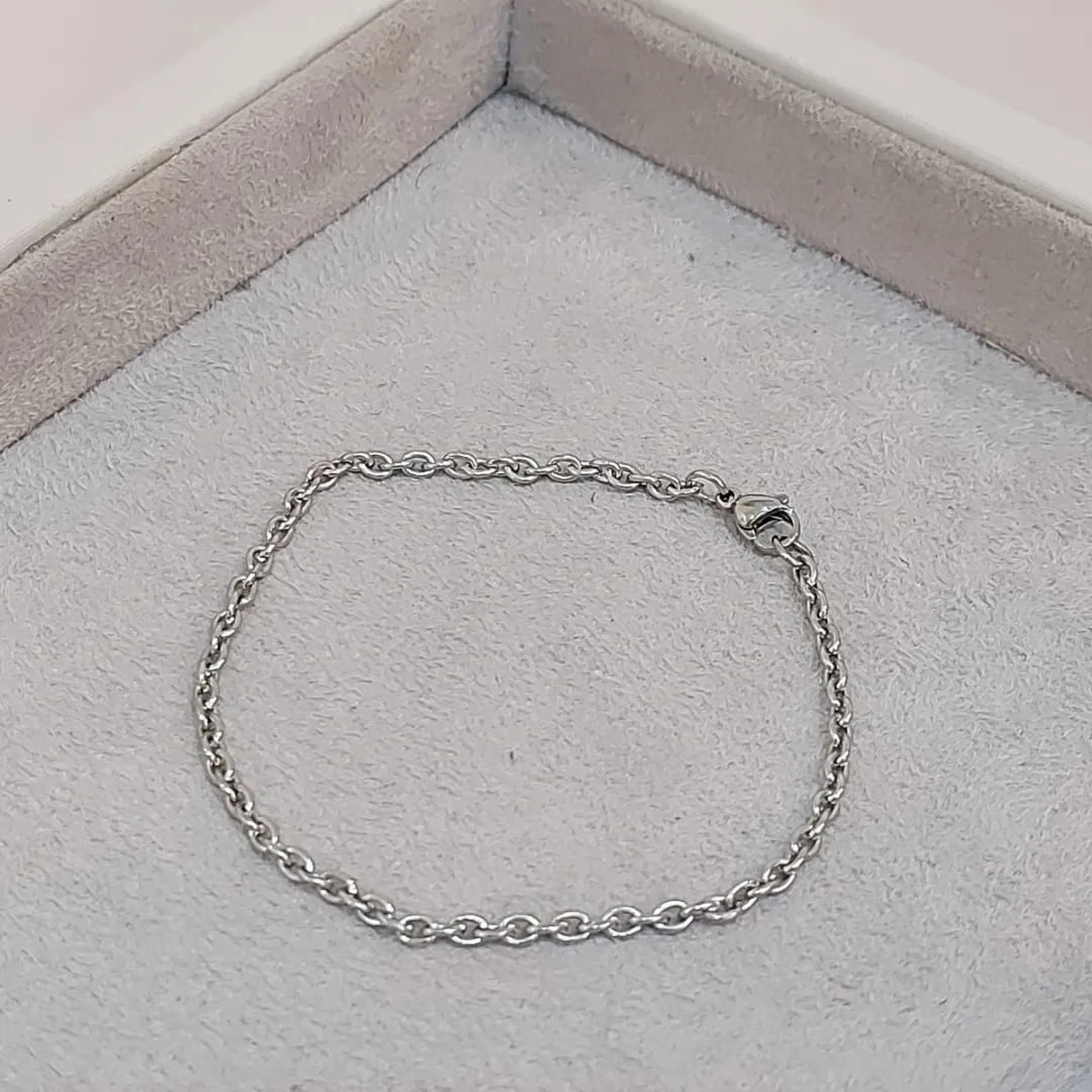 PULSEIRA AÇO CADEADO 2.8MM 20CM