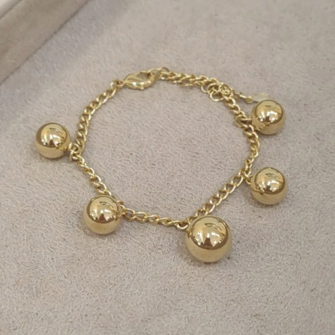 PULSEIRA GRUMET C/ 5 ESFERAS