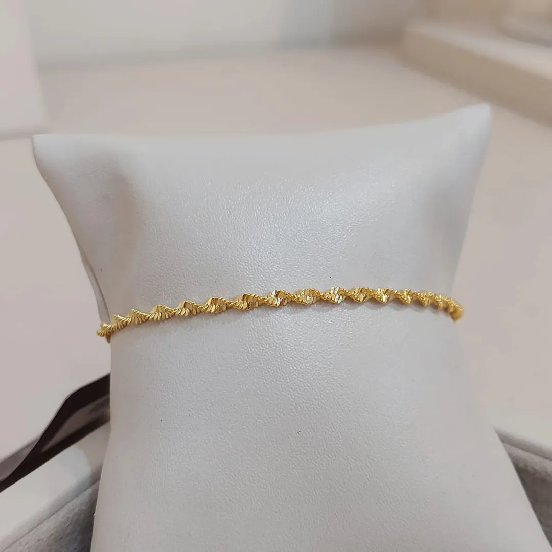 PULSEIRA MALHA TORCIDA DELICADA