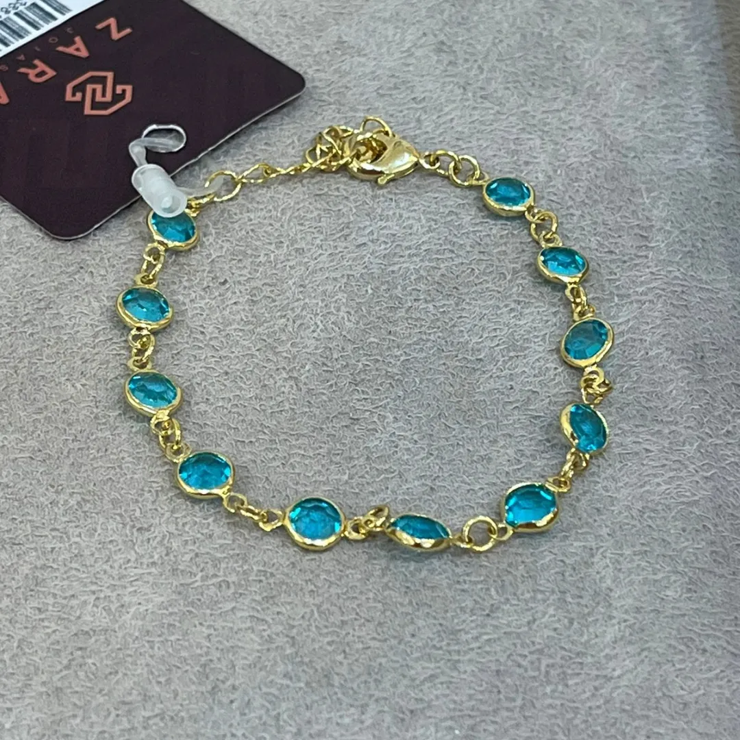 PULSEIRA ZIRCÔNIAS AZUIS