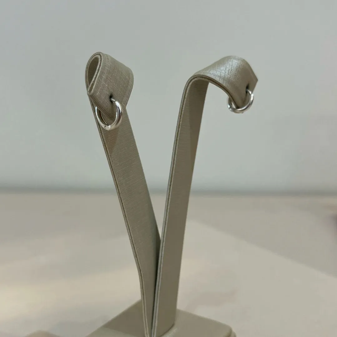 ARGOLA PRATA LISA MINI