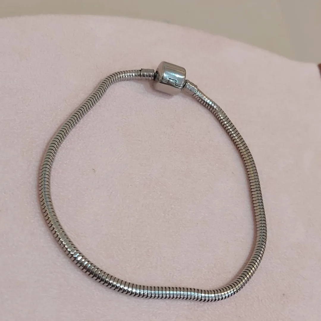PULSEIRA AÇO PANDORA BOLINHA, CORAÇÃO E TRADICIONAL