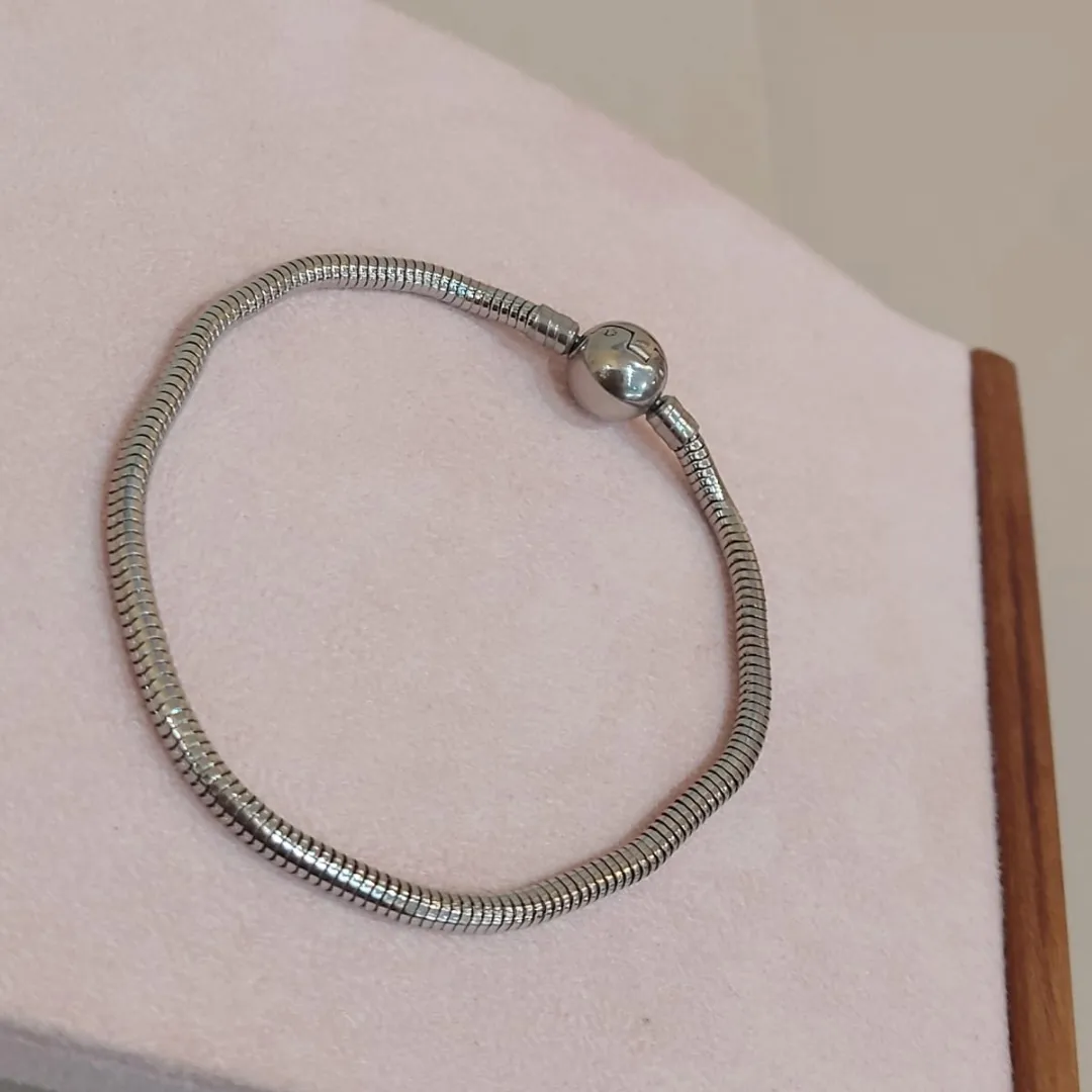 PULSEIRA PANDORA AÇO BOLINHA