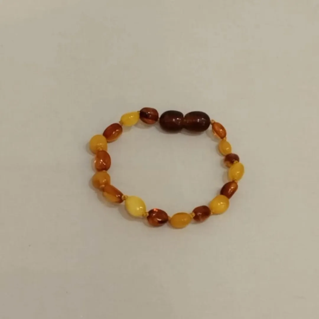 PULSEIRA ÂMBAR BEBÊ RAINBOW