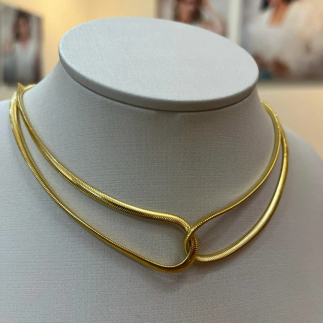 CHOKER LACRAIA ENTRELAÇADA
