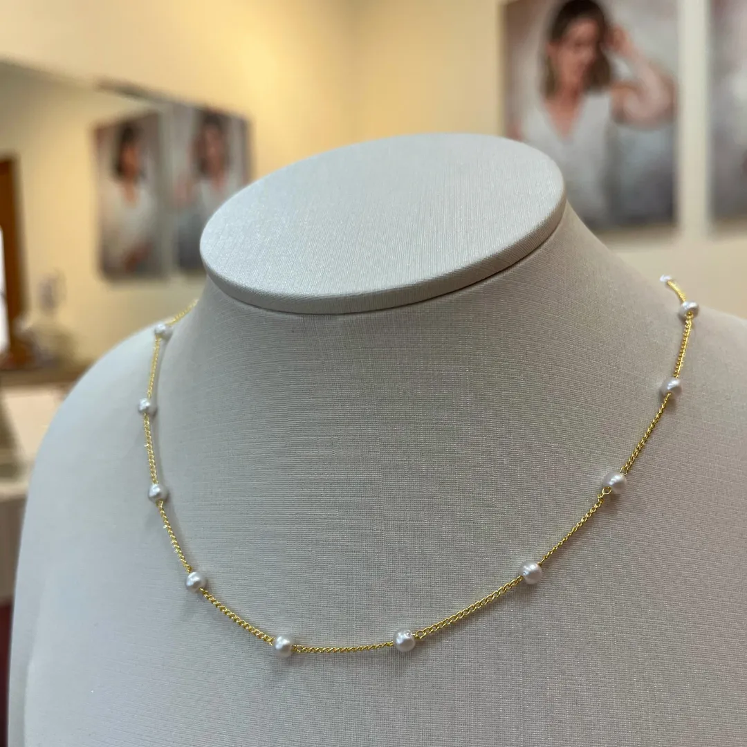 CHOKER PÉROLAS MINIS