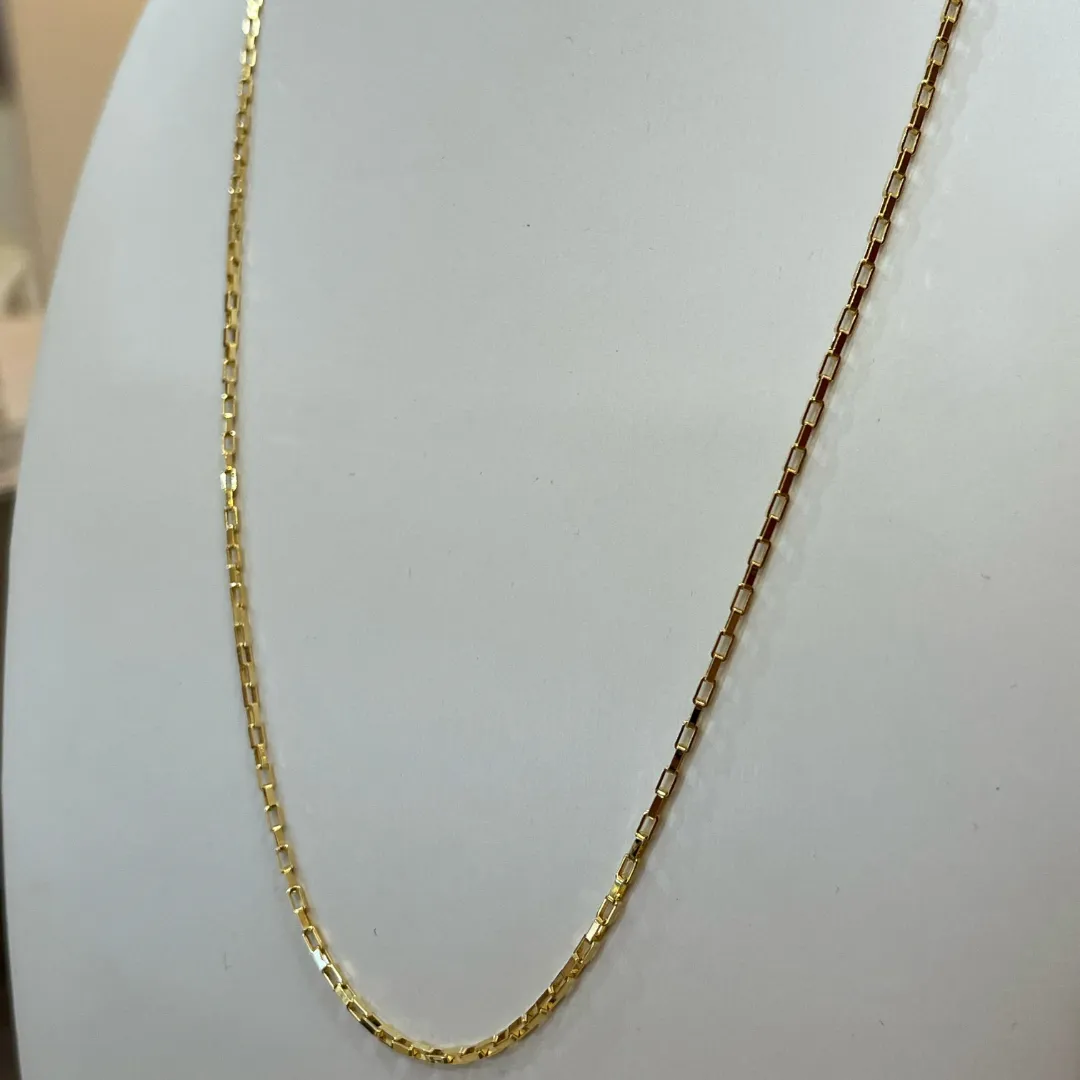 CORRENTE VENEZIANA MASCULINA 1MM 70CM